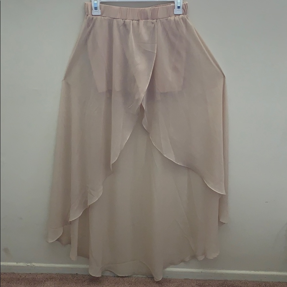 High low skort